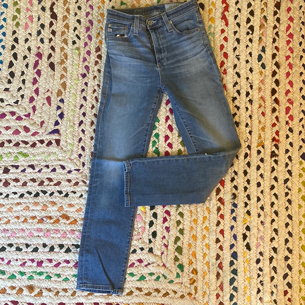 Sexy AG medium-wash jeans